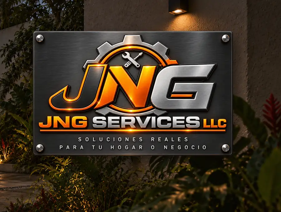 Rótulo de JNG Services LLC — Soluciones reales para tu hogar o negocio